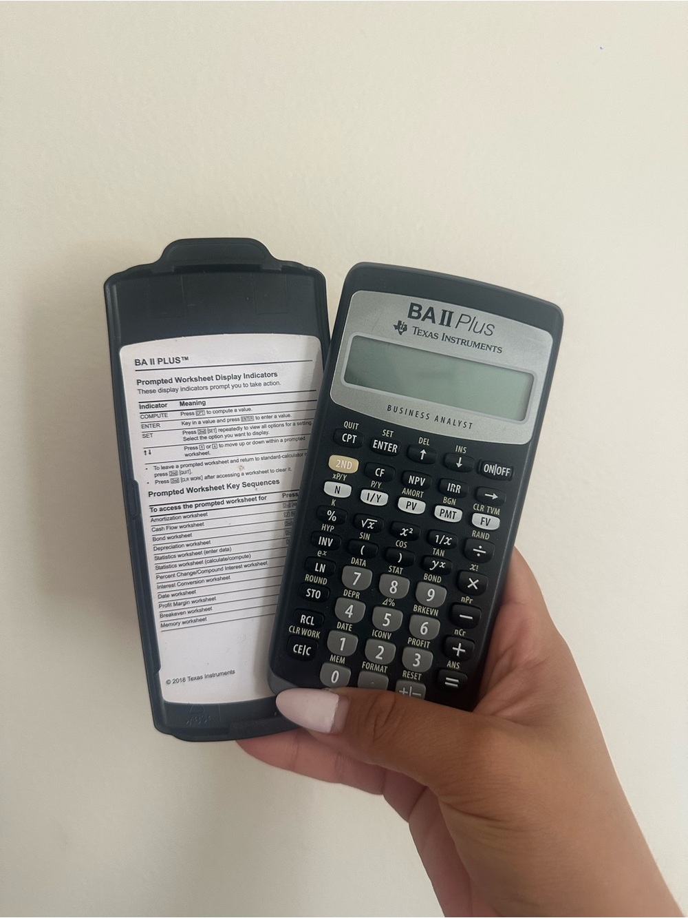 Texas Instruments BA II Plus Calculator